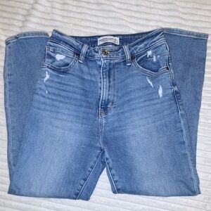 American Eagle Blue Distressed Jeans